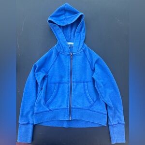 Boys Arizona Jeans Blue Zip Up Hoodie